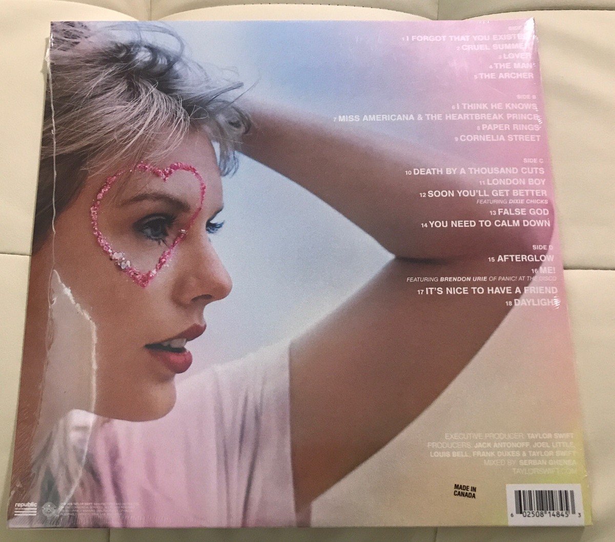 TAYLOR SWIFT - LOVER (TARGET EXCLUSIVE, VINYL - 2-DISC COLOR SET)