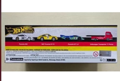 Hot Wheels Collector Premium Porsche Team Transporter Box Set - Picture 8 of 8