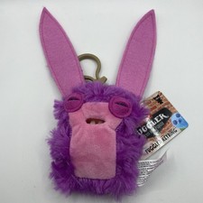 Fuggler Keyrings Lord Long Ears Pink Backpack Clip Plush Series 5 With Tags