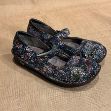 Alegria Belle Mary Jane Shoes Womens 9 EU 39 Cathedral Leather Comfort BEL-391