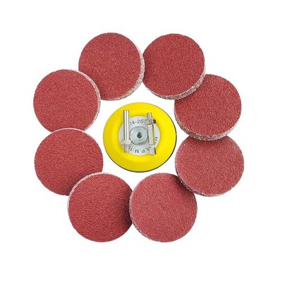 100 Stück Schleifpapier Set Hook and Loop 75mm Körnung 40 Schleifscheiben