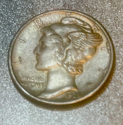 1939 Mercury Dime Album Filler **FREE SHIPPING