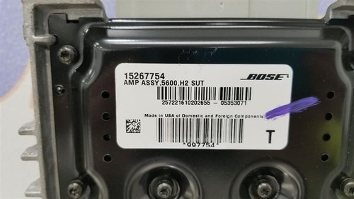 06 HUMMER H2 SUT RADIO AUDIO AMPLIFIER AMP 15267754 - Picture 8 of 12