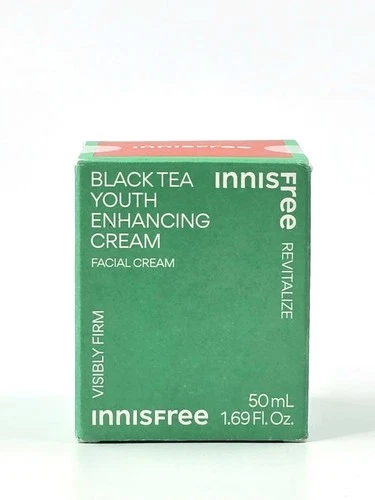 innisfree Black Tea Youth Cream Korean Moisturizer With Hyaluronic Acid 1.69 oz 