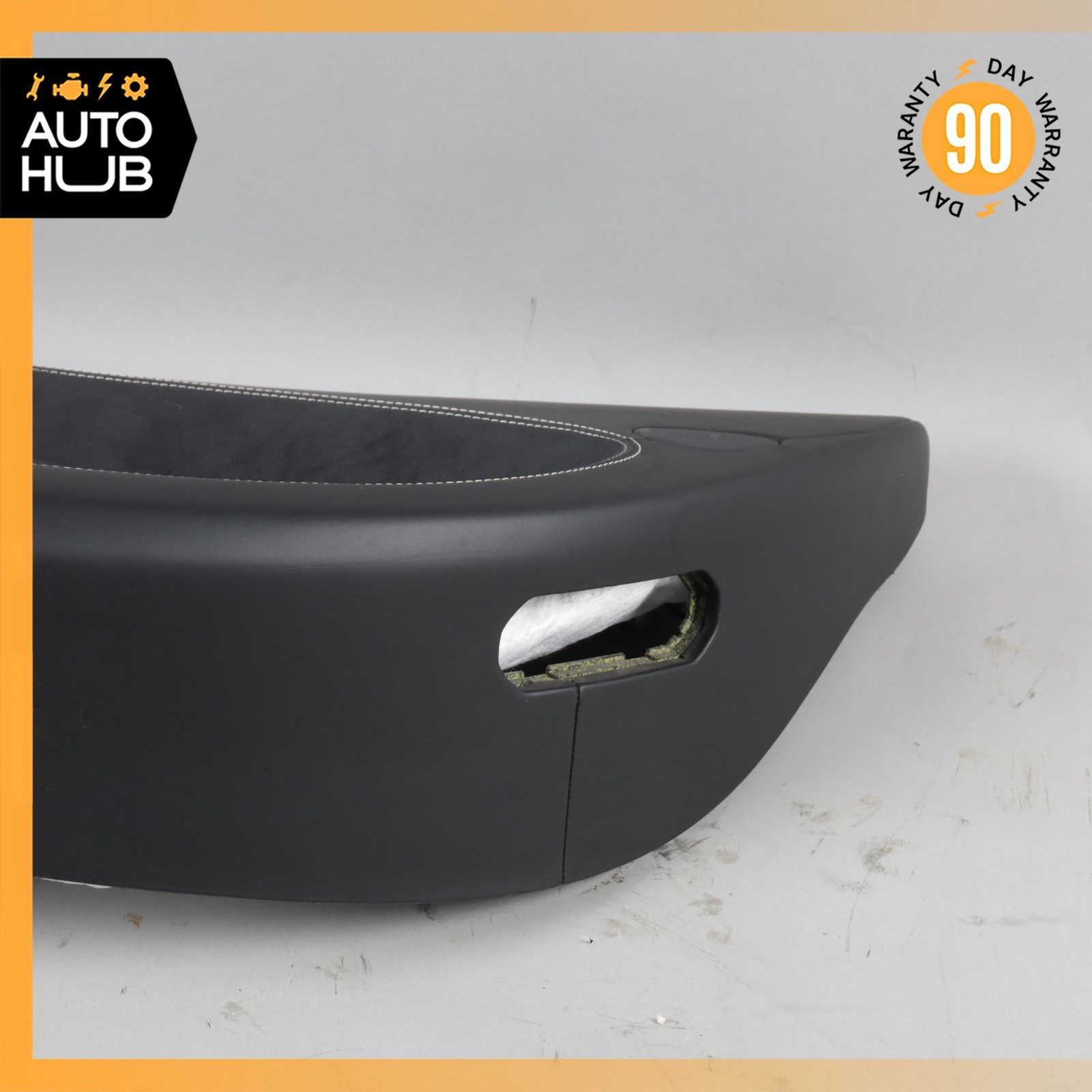 16-21 McLaren 570S Right Side Interior Door Panel Nappa Suede Jet Black OEM