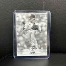 2025 Topps Stadium Club Black & White Max Fried NY Yankees #121 SSP + base