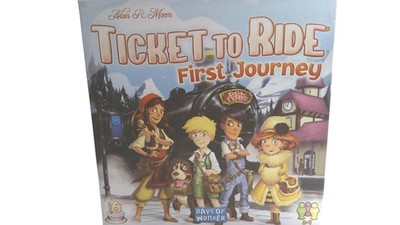 Ticket To Ride First Journey Board Game Days Of Wonder Kids 6+ 2-4 Players