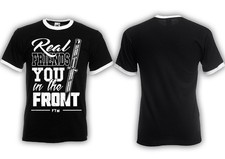 Real Friends Stab Ringer Shirt Dagger,Knife,Fight,Street,Loyal,Fuck,World