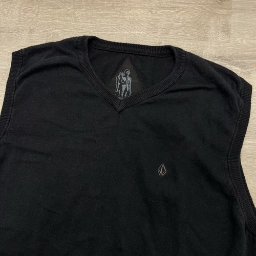 Volcom Vest Mens Size Large Black Corpo Class Volcom Stone Cozy - Picture 5 of 9