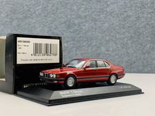 Minichamps 1/43 BMW 7 series E32 1986 red diecast model