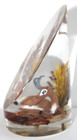 Vintage Hand Carved Painted gazelle in Lucite/acrylic Unique Canada Paperweight — photo 2