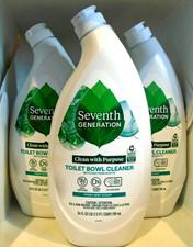 Seventh Generation Toilet Bowl Cleaner Fresh Mint Scent 24 oz 3 Pack 0 Chlorine