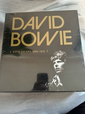 David Bowie Five Years 1969-1973 Vinyl Box Set New Sealed
