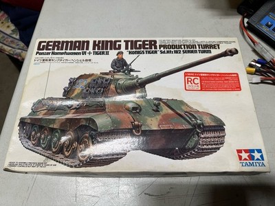 Tamiya German King Tiger 1/35 Rc Kit Only No Radio