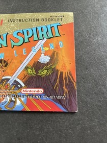 NES Dragon Spirit Manual Nintendo Manual Lot Dragon Instructions Booklet