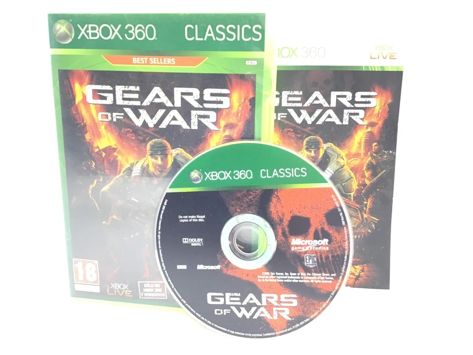 JUEGO XBOX 360 GEARS OF WAR X360 20382101, foto 1 de 4
