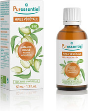 - Huile Végétale Amande Douce - Bio - 100 Pourcent Pure Et Naturelle - 50 Ml