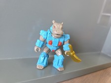 RARE, Takara Hasbro Battle Beasts Humungous Hippo #32 Figure Weapon Fire Rub