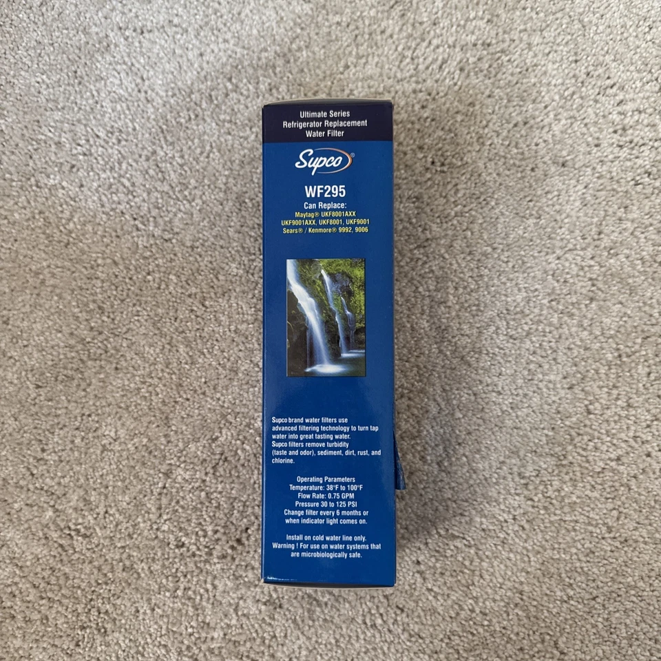 Supco Ultimate Series WF295 Refrigerator Replacement Water Filter Box Damage  - Image 2 of 4