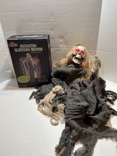 VTG The Gothic Collection Animated Slashing Reaper 3ft Halloween Decor Prop 2010