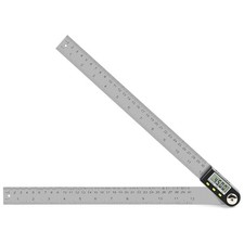 12 inch/300mm Digital Angle Finder Tool Stainless Steel Digital Protractor An...