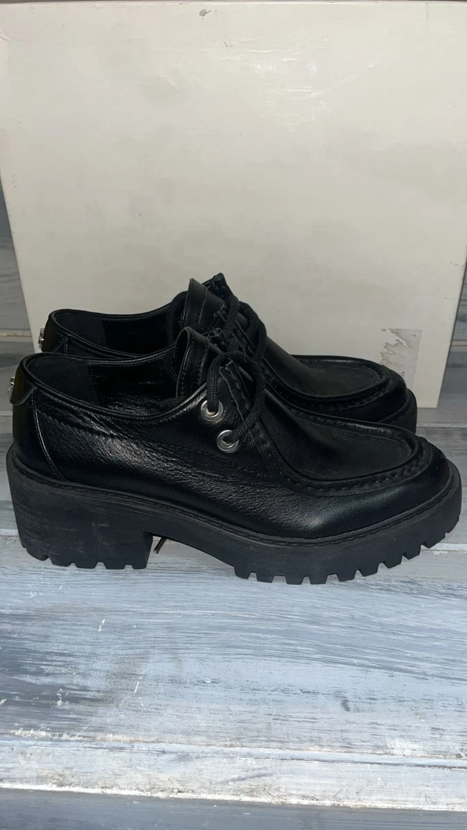 Escarpins Hauts Noirs Vintage Guess Femme - Taille 9M - Bout Ouvert - Plateforme