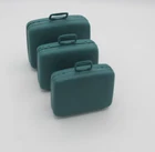 Vintage Barbie Luggage set Teal Blue 3 pieces Clone 1960s