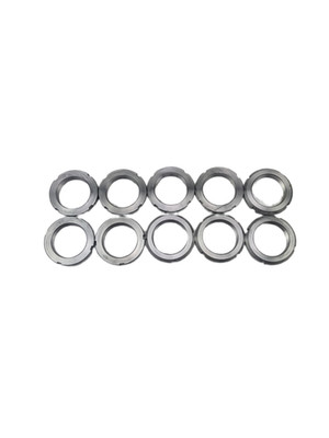 Applied N09 Locknuts 10 Pack Steel Bearing Lock Nut 1.767-18 M45