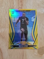 2020 Certified QUINTEZ CEPHUS Mirror Gold /25 #177 Rookie Card RC Lions SP. rookie card picture