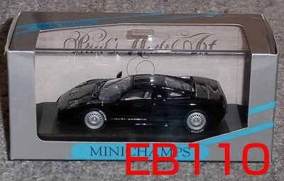 1/43 Bugatti Eb110 Black Minichamps