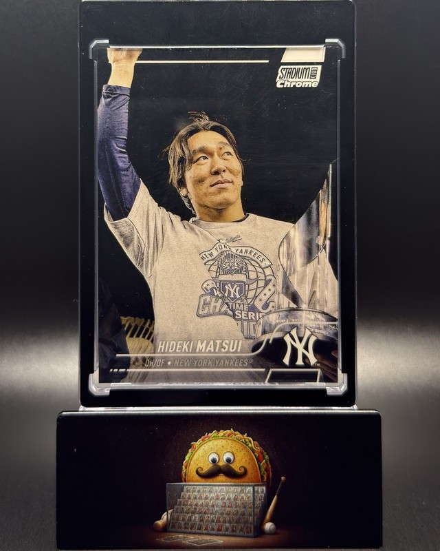 2022 Topps Stadium Club Chrome Hideki Matsui #214 Superfractor 1/1 Yankees