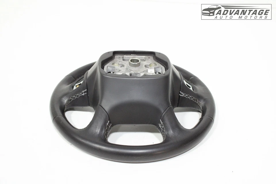 2015-2020 GMC YUKON FRONT LEFT DRIVER SIDE STEERING WHEEL 4 SPOKE JET BLACK OEM - Image 4 of 4