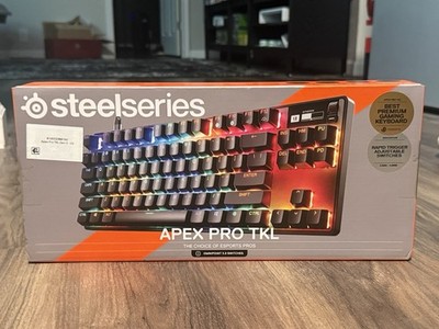 SteelSeries Apex Pro TKL Gen 3 Wired Gaming Keyboard Black