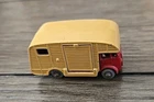 OLD VINTAGE LESNEY MATCHBOX # 35 MARSHALL HORSE BOX GRAY WHEELS