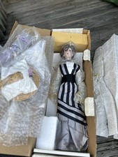 1906 Gibson Girl Coca-Cola Heirloom Doll Victoria 1995 22" Franklin Mint! (Read)