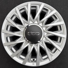 1x Original Fiat 500 500C 312 52009577 52027758 6x15 ET35 Alufelge Felge Rim