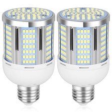 2 Pack 200W Equivalent Led Corn Light Bulb, 3000 Lumen 5000K Daylight White 3...