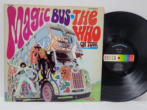 THE WHO Magic Bus US 1968 LP DECCA DL 75064 Stereophonic VG++ Vinyl