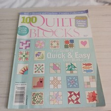 Better Homes and Gardens 100 Quilt Blocks Magazine Spring 2007 No Full Size