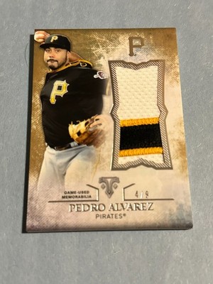 2015 Topps Triple Threads - Unity Jumbo Relics Pedro Alvarez #UJR-PAL Gold /9