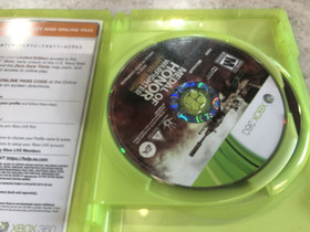 MEDAL OF HONOR WARFIGHTER LIMITED EDITION X-BOX XBOX 360 GAME DISC MANUAL & CASE