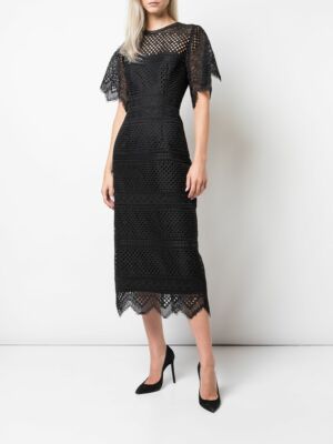 Carolina Herrera Sheath Dress, Black / 4