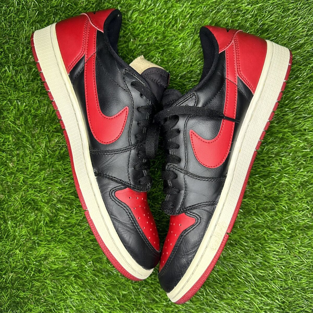 Jordan 1 Retro Low OG Bred Black Red sz 11 - 2015 | eBay