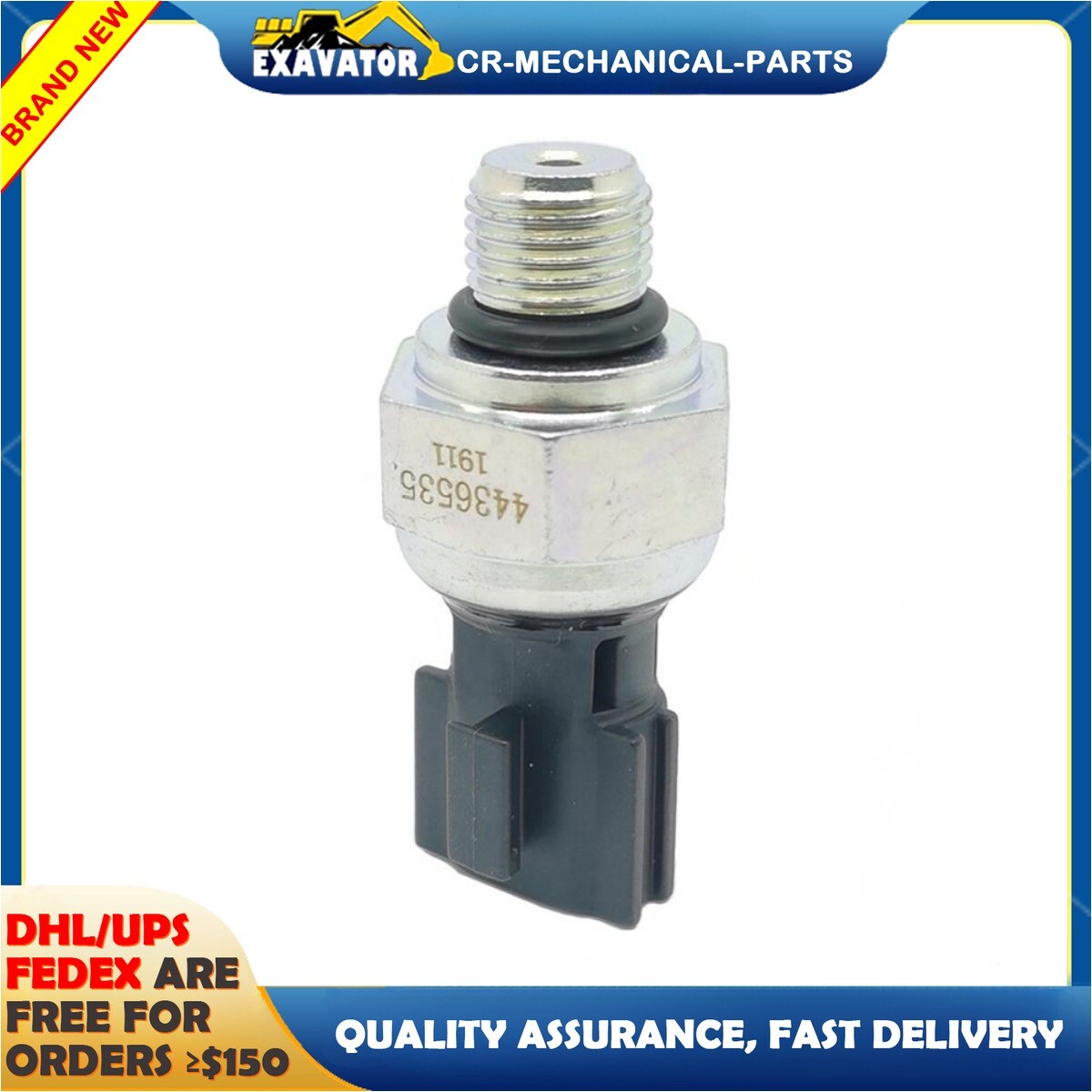 4436535 Low Pressure Sensor For Hitachi ZX200 ZX210 ZX230 | eBay 4436535 Low Pressure Sensor For Hitachi ZX200 ZX210 ZX230 | eBay