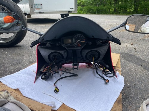 1998-2001 Yamaha YZF R1 Complete Front End Fairing Assembly - Picture 2 of 5
