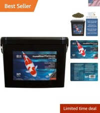 Platinum Fish Food, Premium Floating Pellets for Koi  Goldfish   Boost Growt...