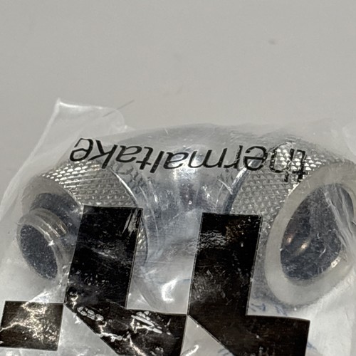 Thermaltake Pacific G 1/4 90 Degree Compression 16mm OD Chrome NEW SEALED (B21 - Picture 4 of 7