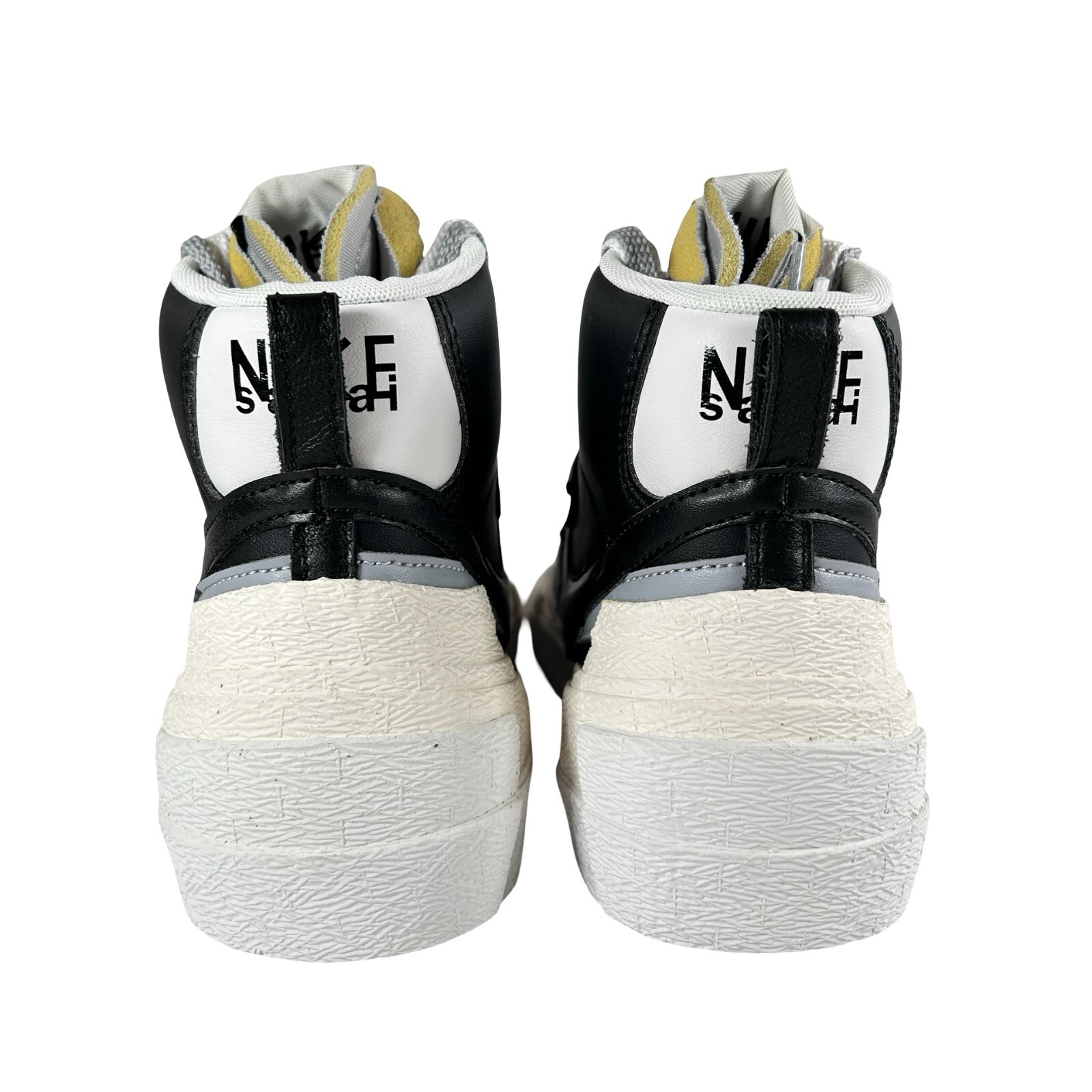 Blazer Sacai x Nike Mid Nero Grigio Taglia 8 5 BV0072 002