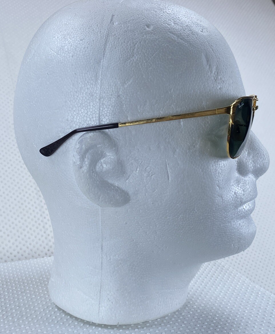 RAY-BAN B&L USA Signet 52019 Sunglasses Gold Color