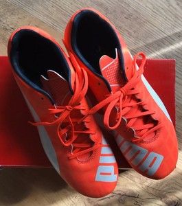 puma evospeed orange